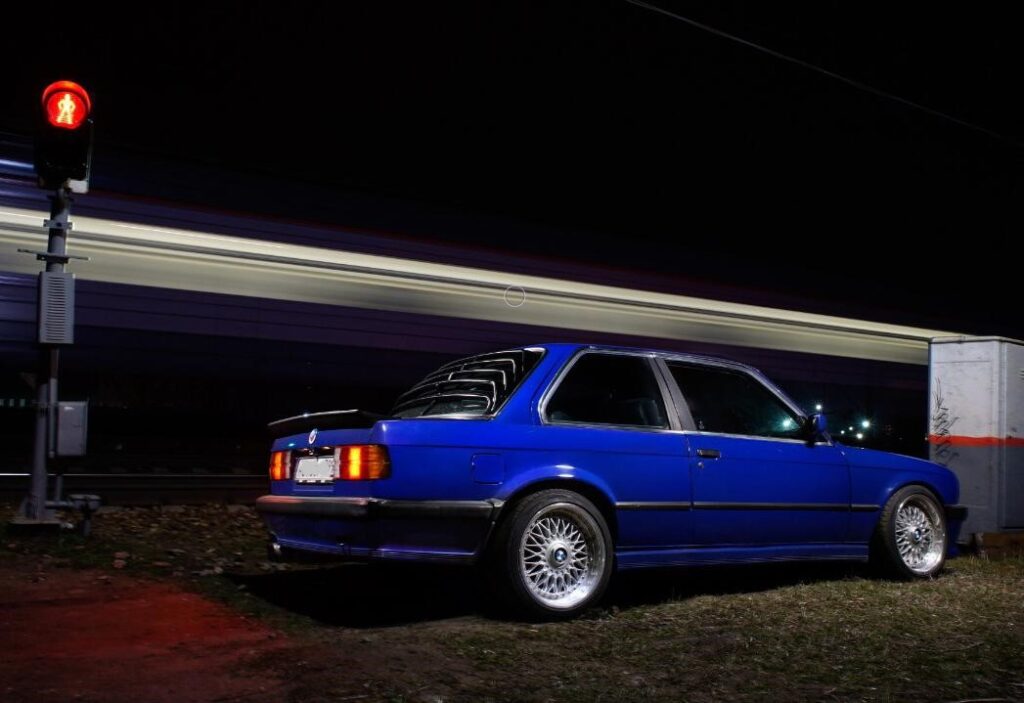 BMW E30 Rear Window Louver Visor Blinds absplastic Auto Sport Plastic