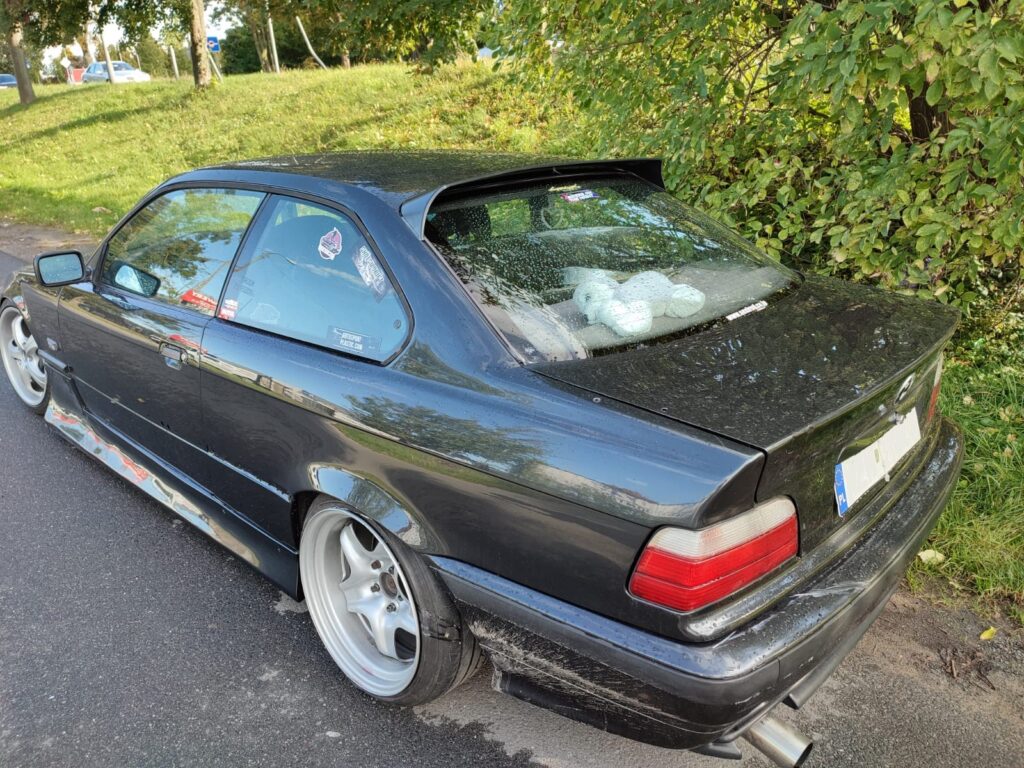 Roof spoiler / Rear window spoiler BMW e36 Auto Sport Plastic