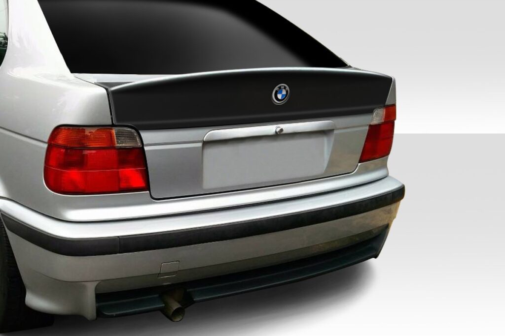 Ducktail Spoiler Csl For Bmw E36 Compact Auto Sport Plastic