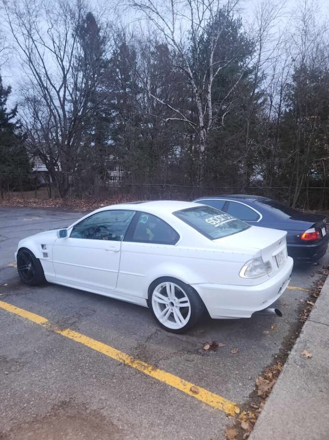 Vents Wide Body for BMW e46  coupe / cabrio (fender flares/overfenders)