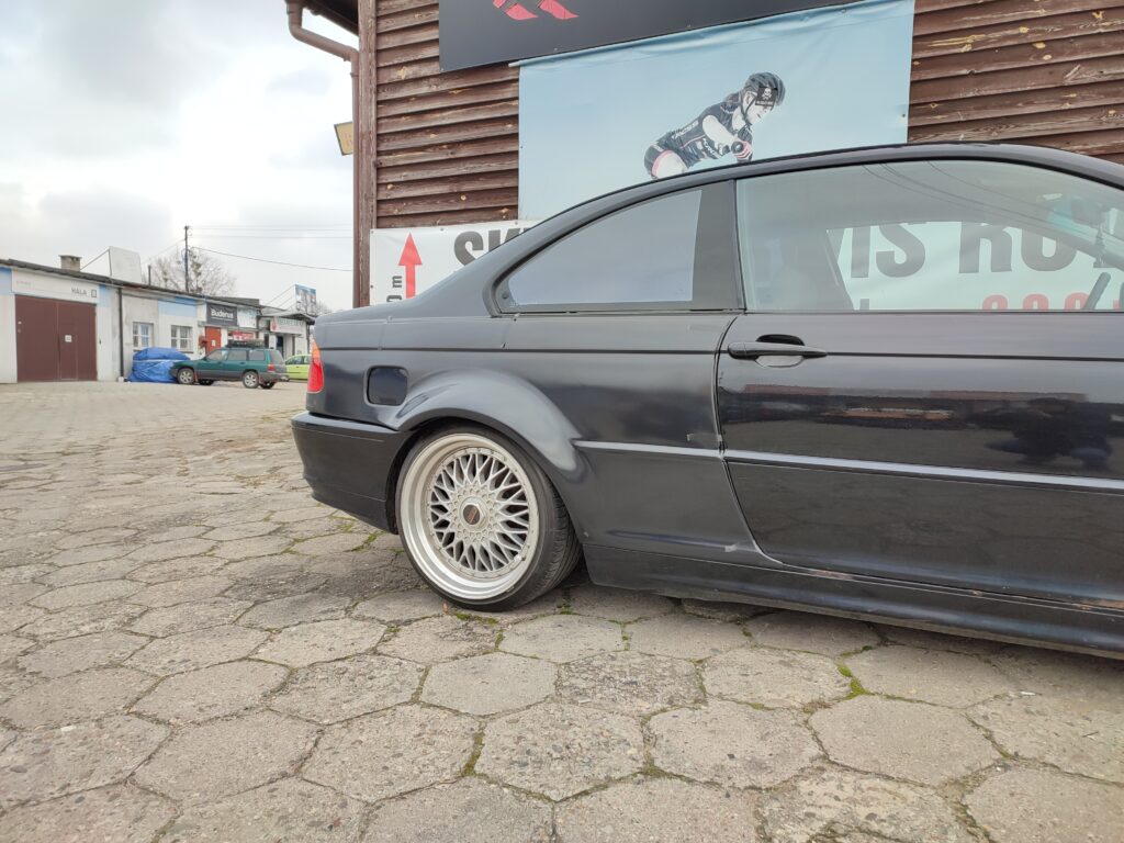 BMW E46 coupe / cabrio REAR fender flares Auto Sport Plastic