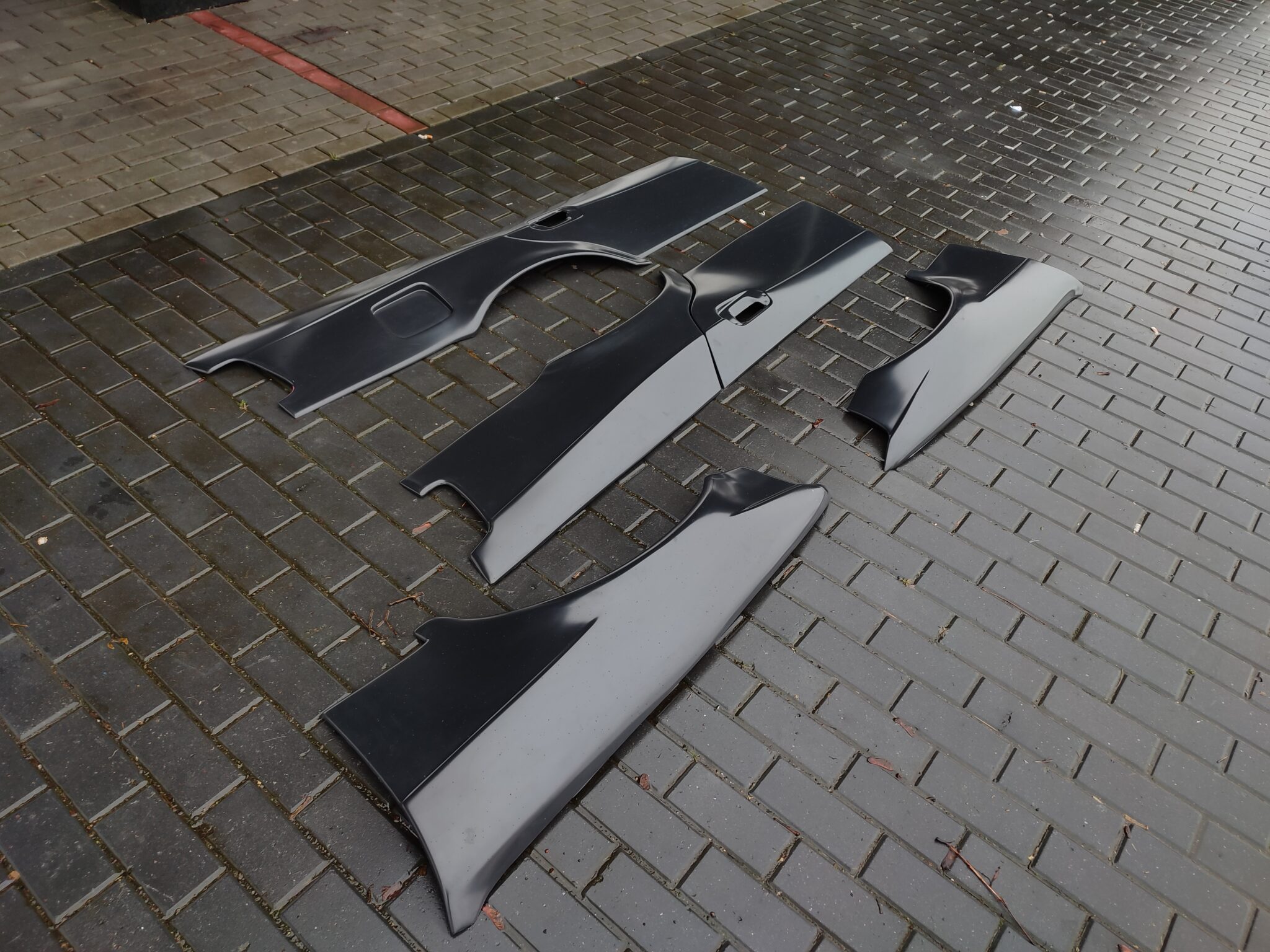 BMW E36 sedan’s wide body (fender flares) Auto Sport Plastic