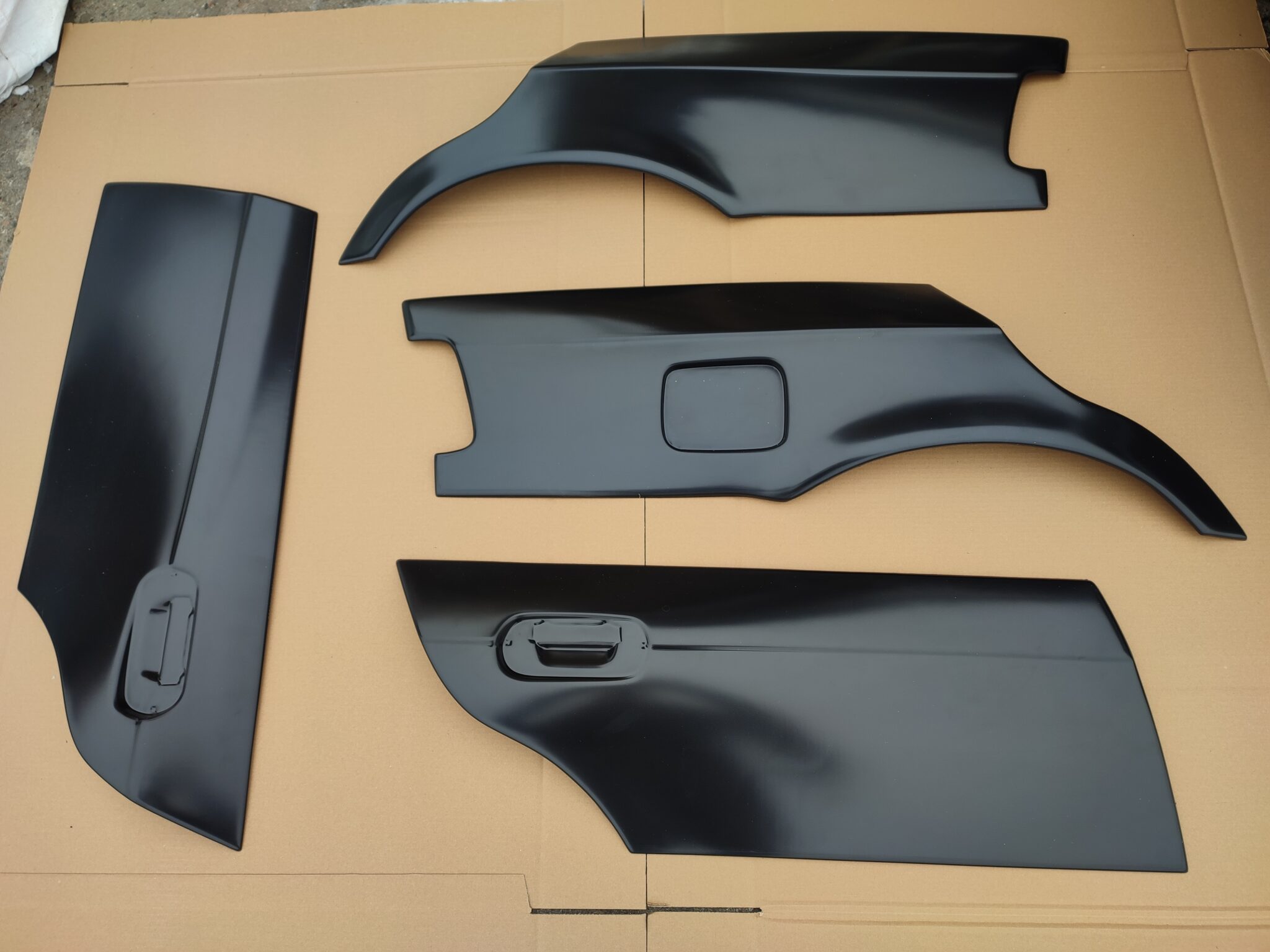 BMW E36 sedan REAR fender flares Auto Sport Plastic