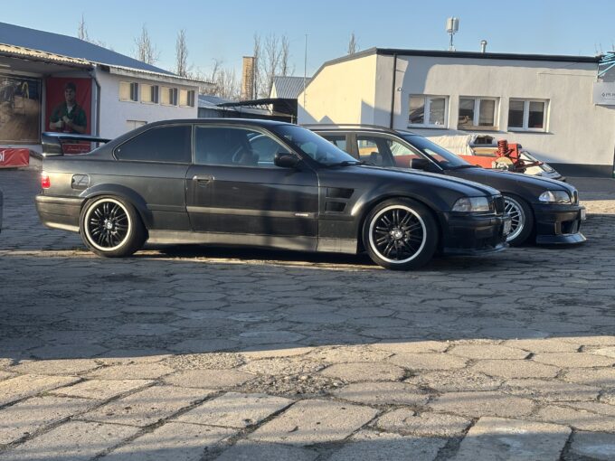 Classic wide body for BMW e36 coupe (fender flares/overfenders)
