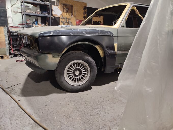 BMW e21 Full wide body kit