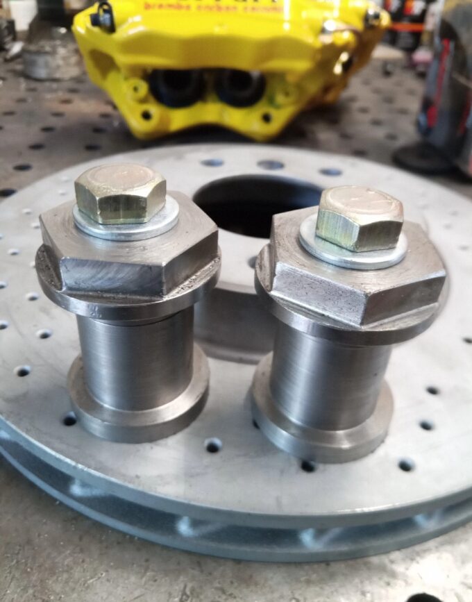 BMW e30 Hubs/Brakes Conversion FRONT Kit 5×120 Convert to Use the Hubs from e36 or e46