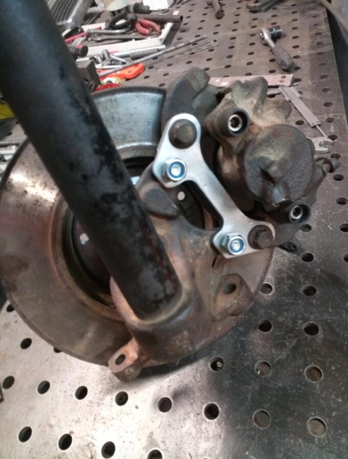 BMW e30 Hubs/Brakes Conversion FRONT Kit 5×120 Convert to Use the Hubs from e36 or e46