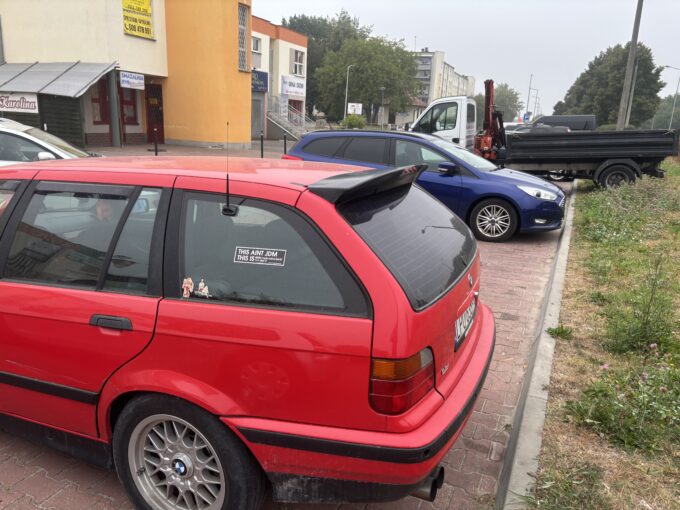 Spoiler for BMW e36 touring