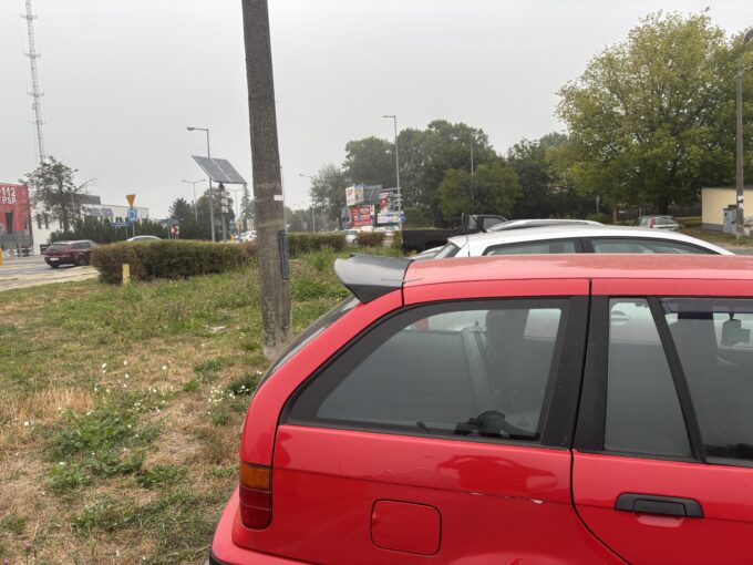 Spoiler for BMW e36 touring