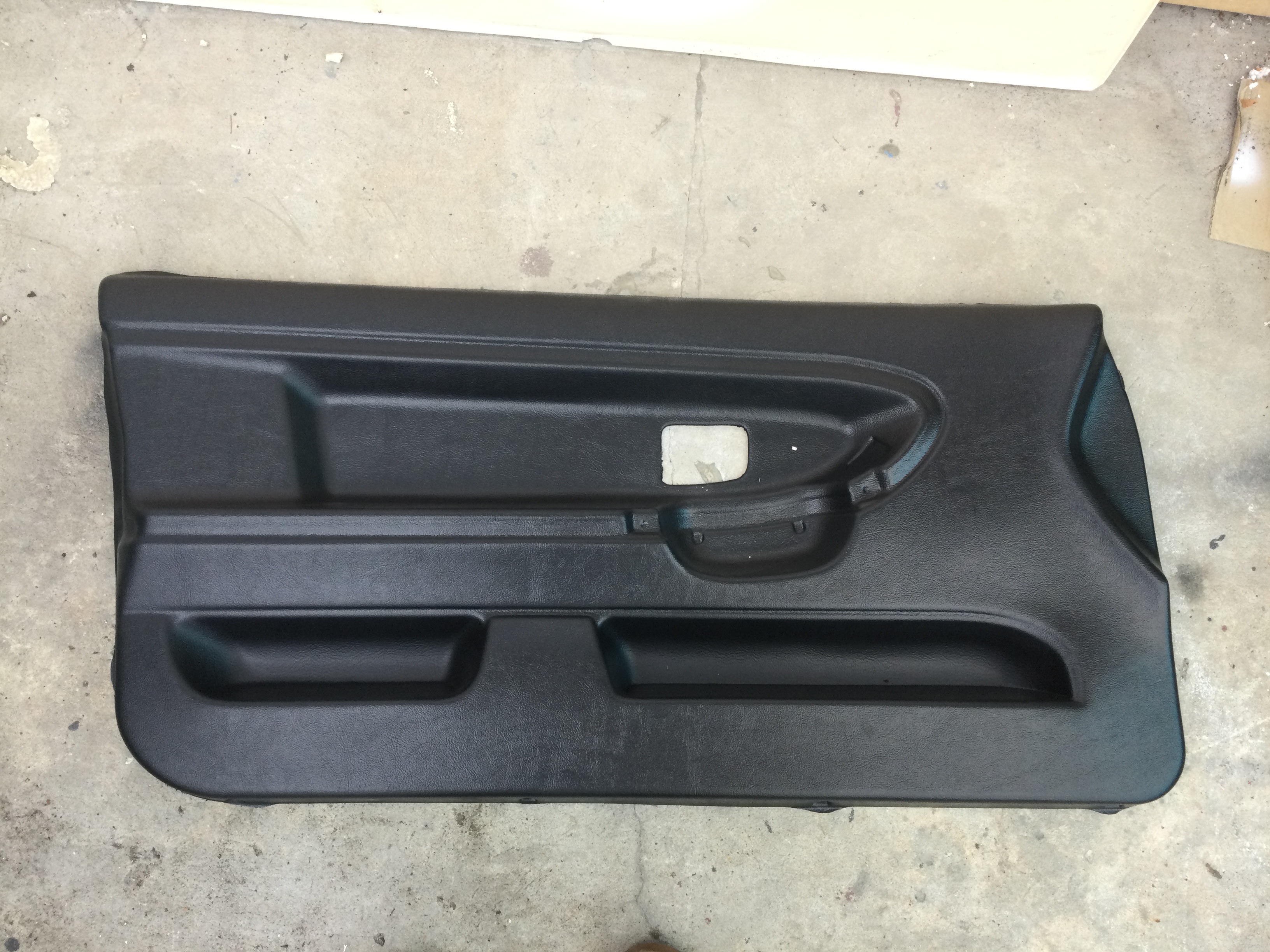 BMW e36 coupe door cards | trim panel Lightweight Kit  (ABS plastic) (defects)
