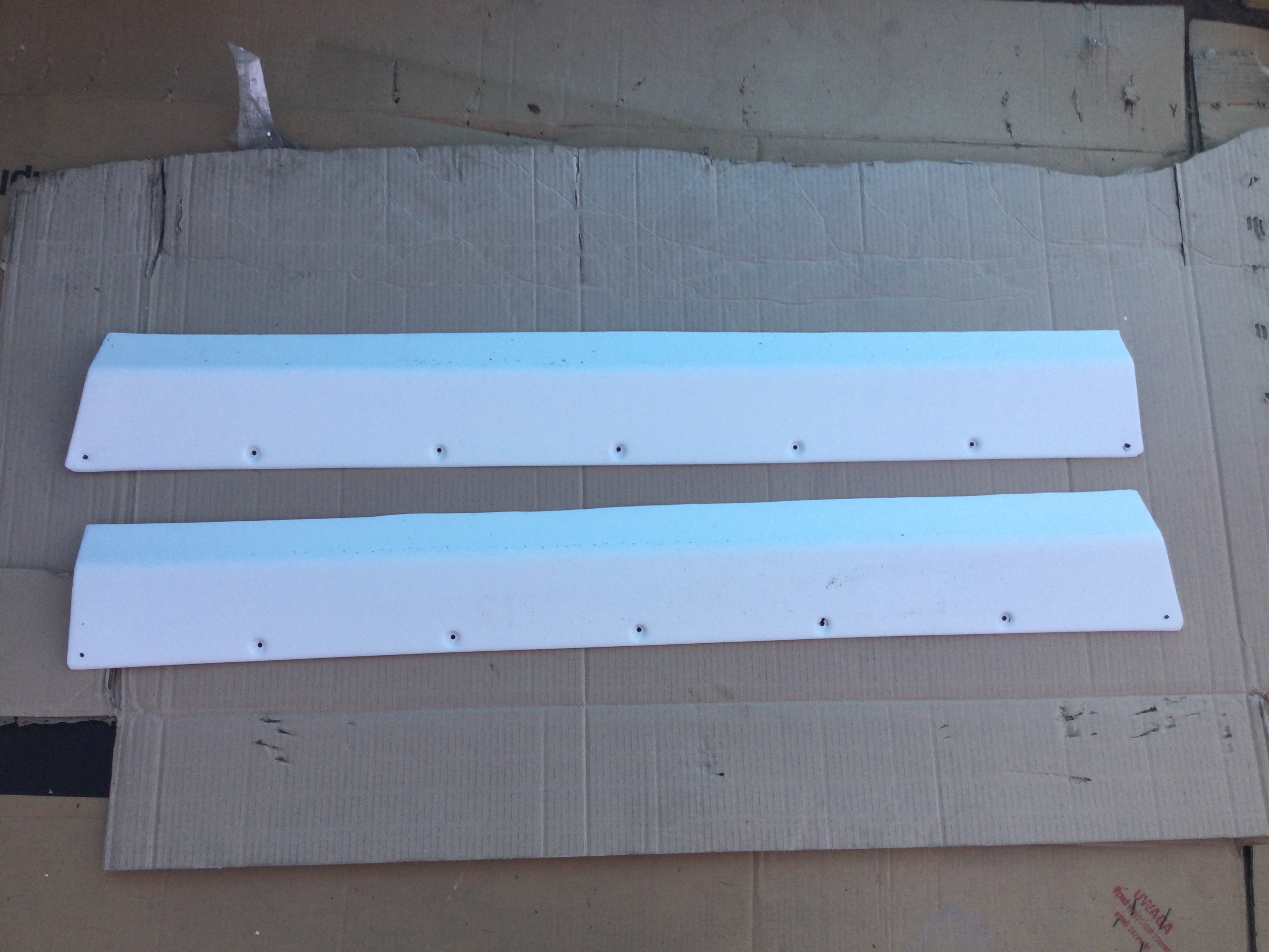 BMW e30 4-door (sedan/touring) wide body kit by parts (fender flares/overfenders) (after fitting)